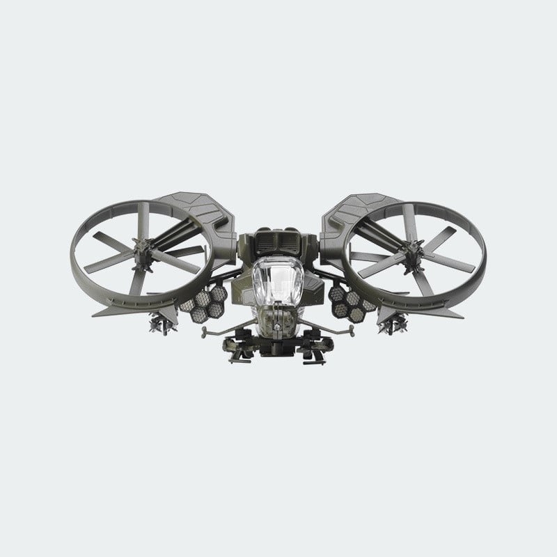 1:48 Scale Poison Scorpion Helicopter – Die-Cast Alloy Fighter Aircraft Collectible Military Model Toy