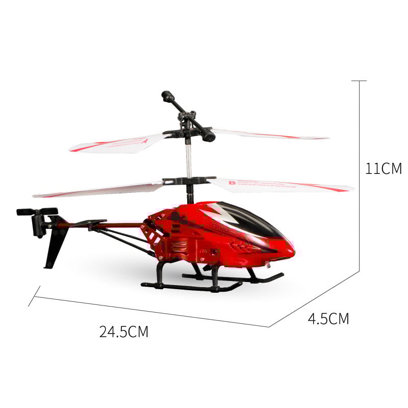 3.5-Channel Alloy Remote-Controlled Helicopter with Infrared Technology