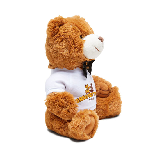 Adorable Teddy Bear Plush with T-Shirt – Soft Stuffed Animal Toy Gift for Kids & Babies Greater Toys Store