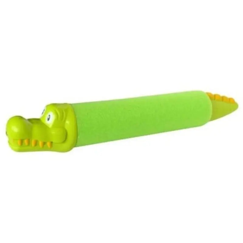 33cm Water Blaster Toy with green crocodile design, made for durable and fun outdoor summer water play.