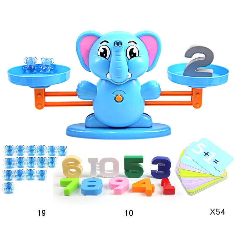 Educational Math Balance Game – Fun Number Learning STEM Toy for Kids Age 3+