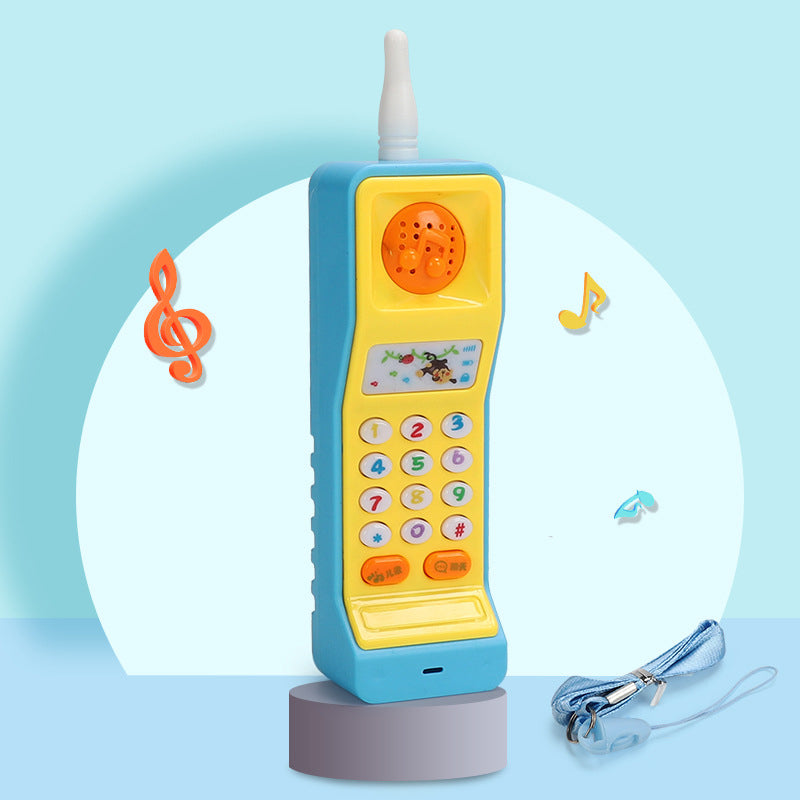 Interactive Baby Electronic Mini Phone Toy: Music, Learning & Simulation Fun