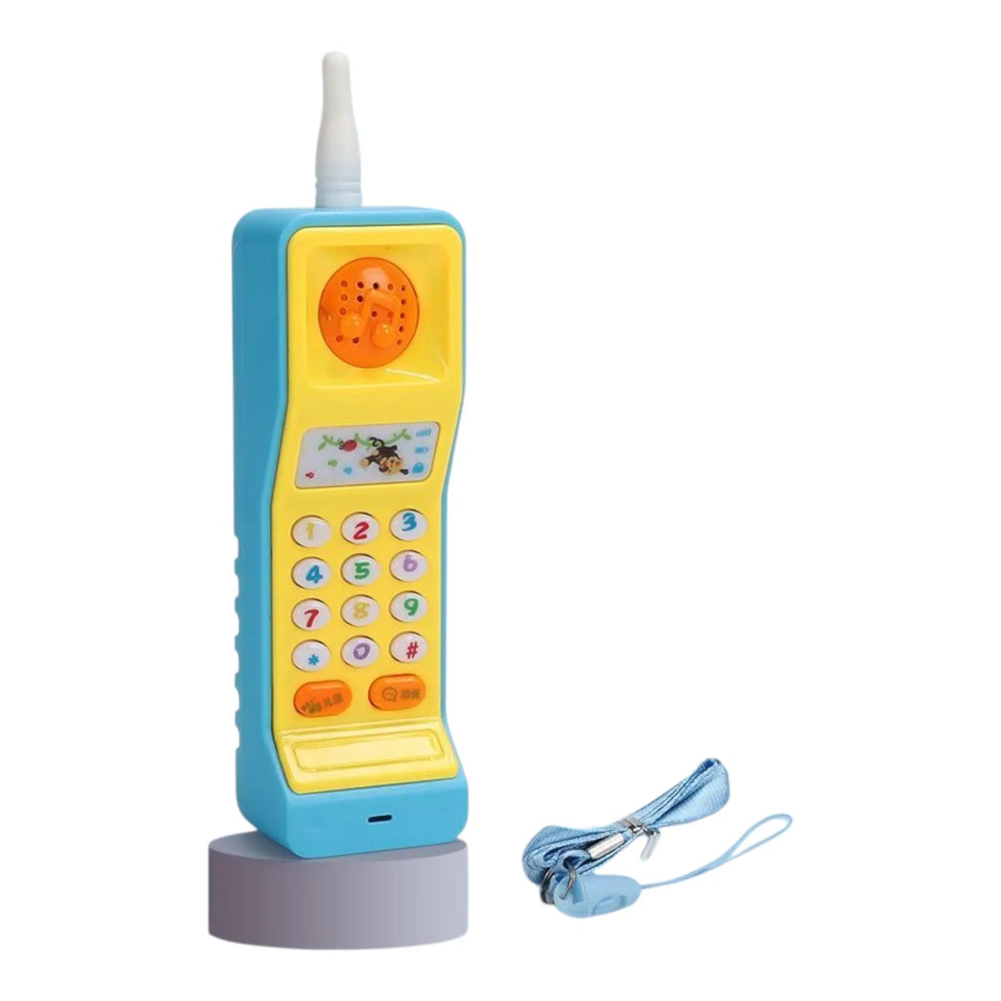 Interactive Baby Electronic Mini Phone Toy: Music, Learning & Simulation Fun - Greater Toys Store
