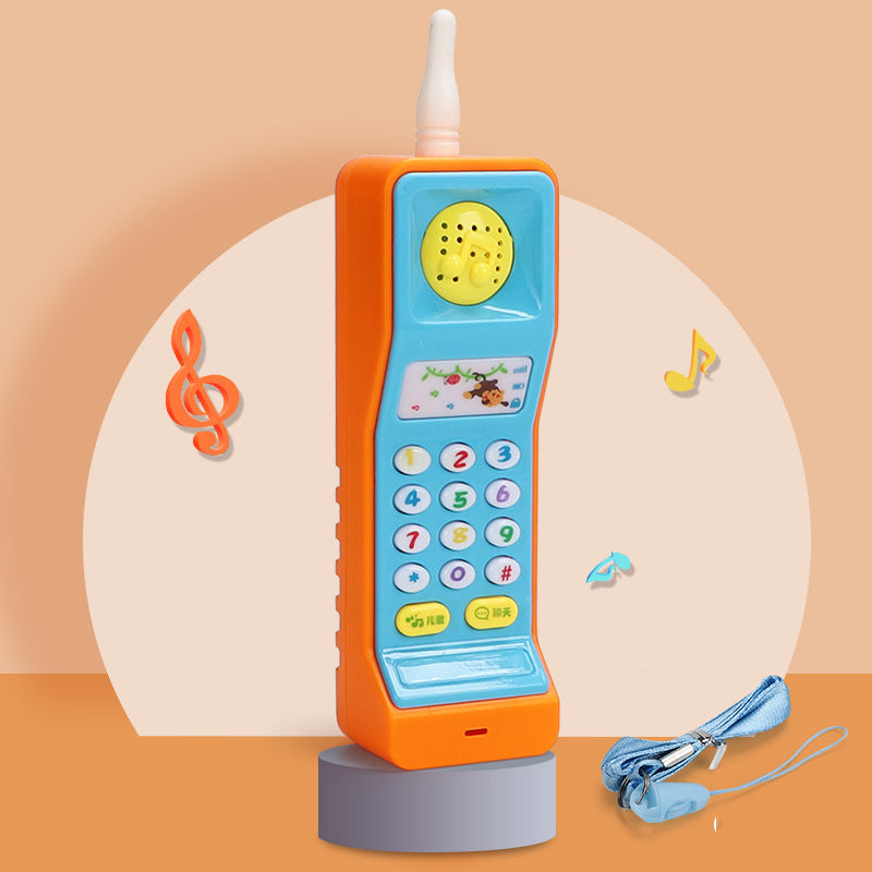 Interactive Baby Electronic Mini Phone Toy: Music, Learning & Simulation Fun