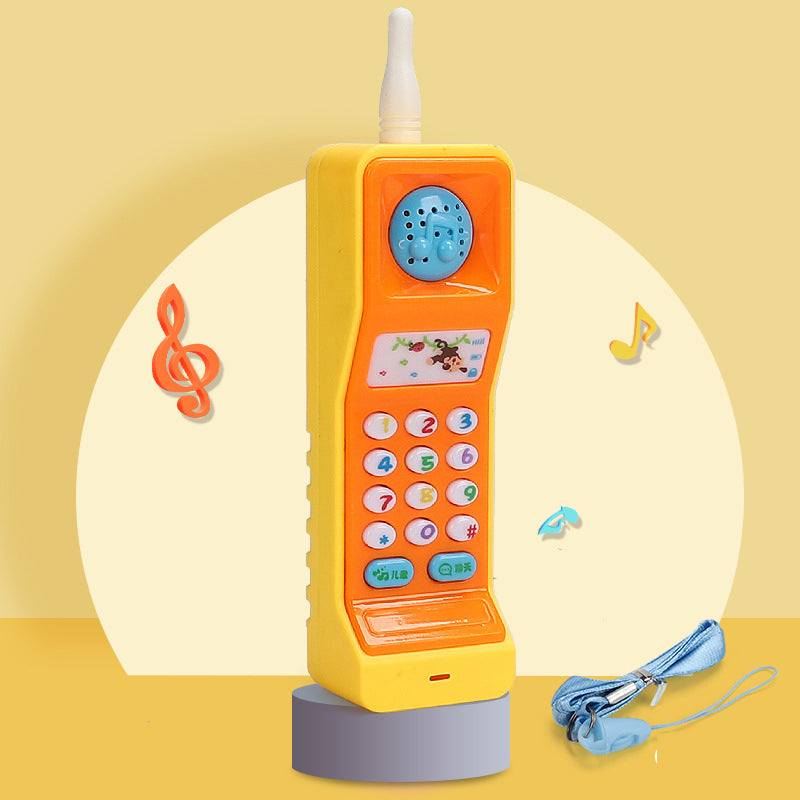 Interactive Baby Electronic Mini Phone Toy: Music, Learning & Simulation Fun