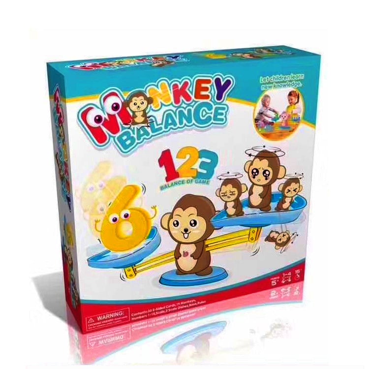 Educational Math Balance Game – Fun Number Learning STEM Toy for Kids Age 3+