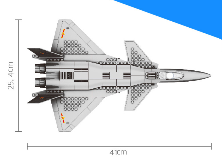 Fighter Jet Building Blocks – J-15, WZ-10, J-20, F-15 Airplane & Helicopter Aircrafts Model Kit