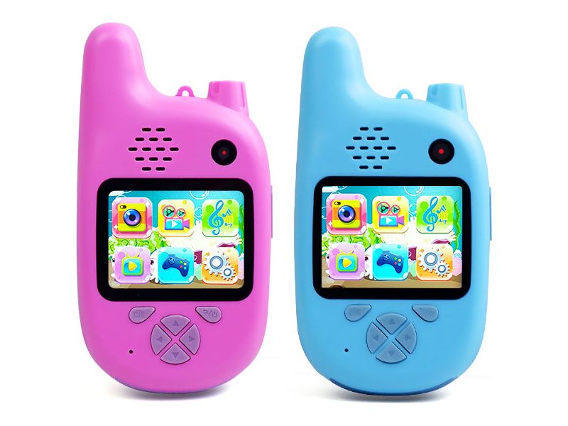 2-in-1 Mini Walkie-Talkie With Camera – HD Communication Toy for Kids