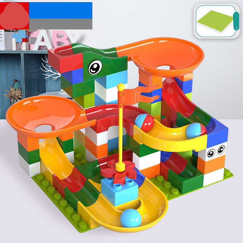 Children's Slide Blocks Are Compatible With Plastic Assembly - Greater Toys