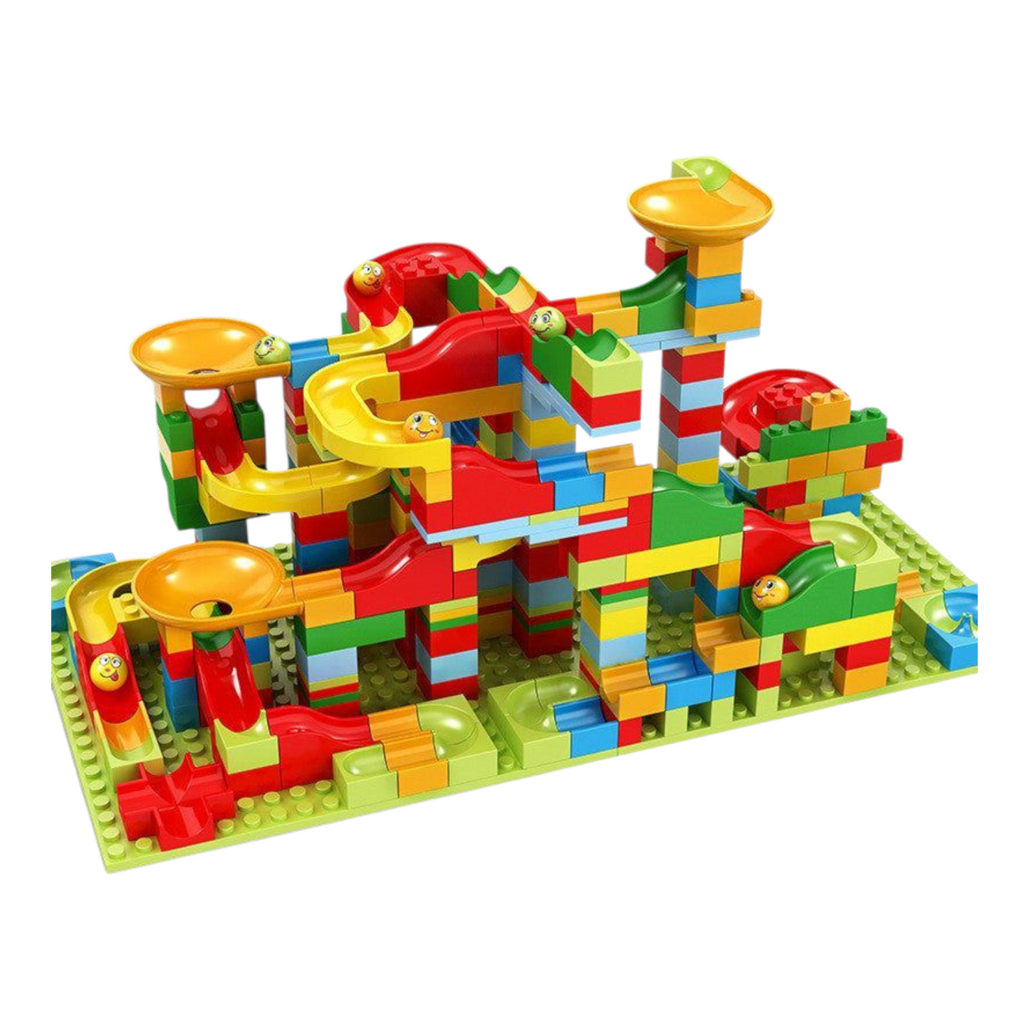 Kids Slide & Chute Ball Building Toy