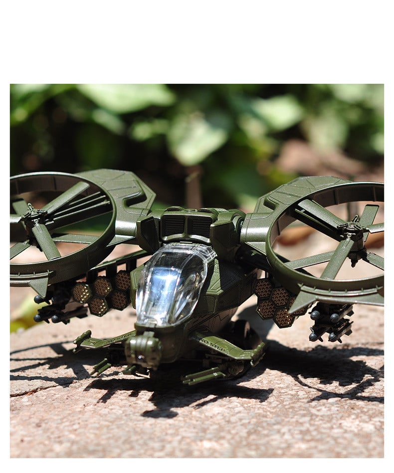 1:48 Scale Poison Scorpion Helicopter – Die-Cast Alloy Fighter Aircraft Collectible Military Model Toy