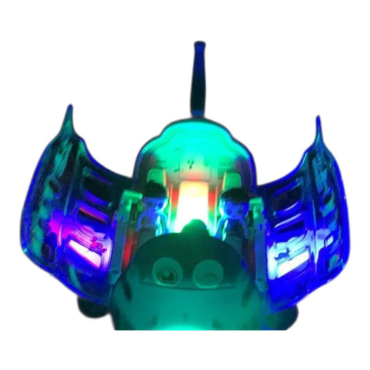 Toy airplane with colorful lights on a white background—Greater Toys Store