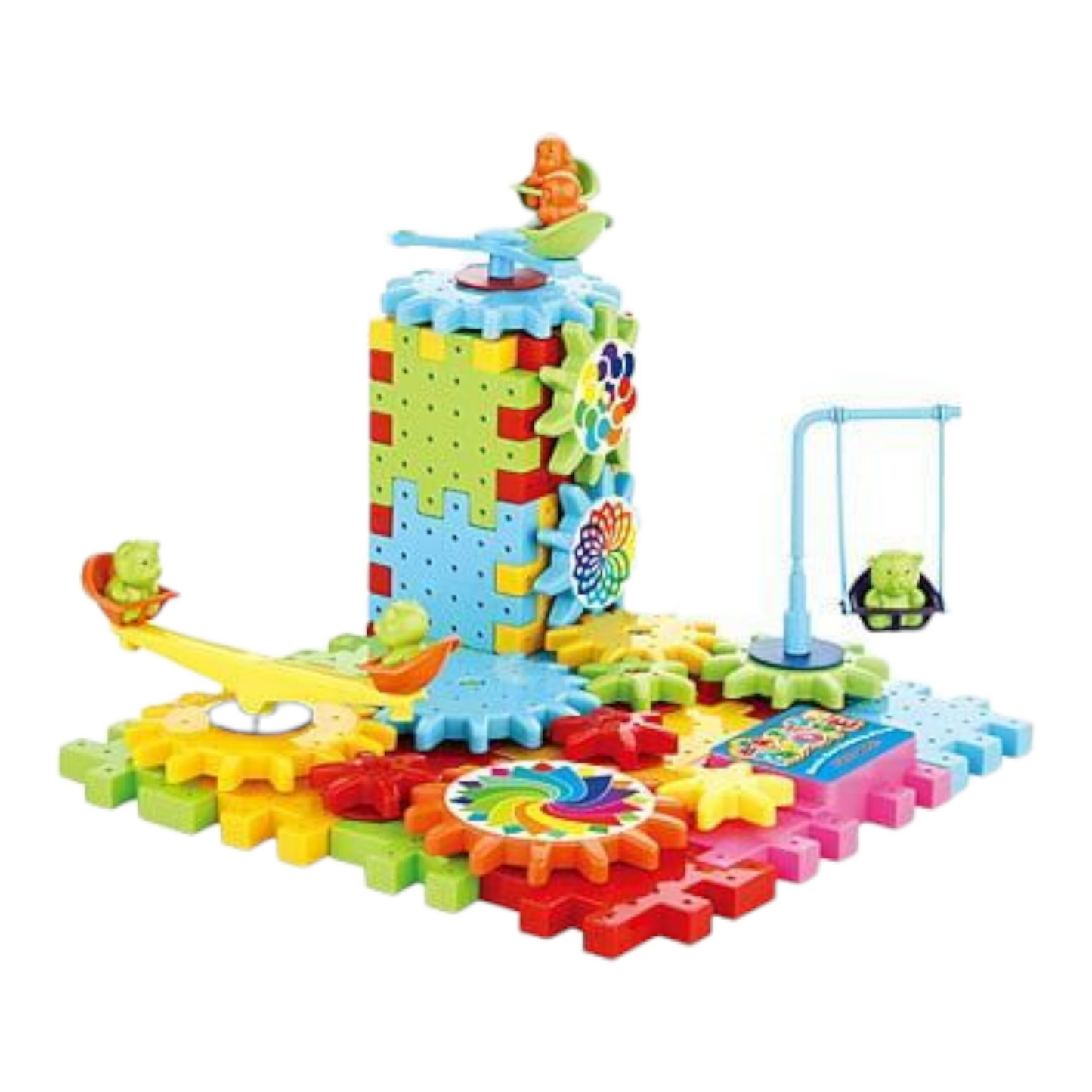 Electric Gears STEM Building Set 3D Brick Blocks Toy for Kids Learning Greater Toys Store