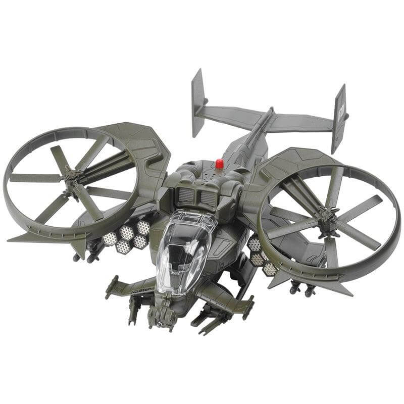 Toy helicopter and car body design on a white background - Greater Toys Store