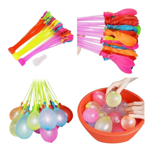 111 Pcs Water Balloons: Ultimate Summer Fun Outdoor Party Beach Games Set-Greater Toys Store