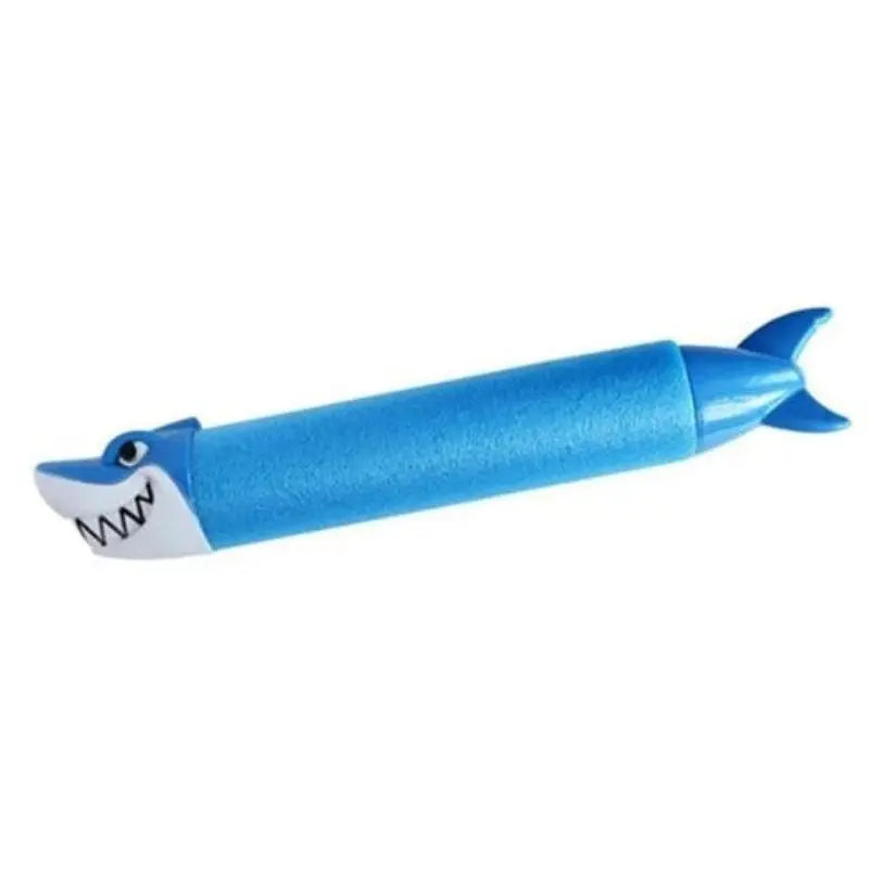 33cm Water Blaster Toy with shark design, durable pearl cotton and plastic, perfect for outdoor summer water play.
