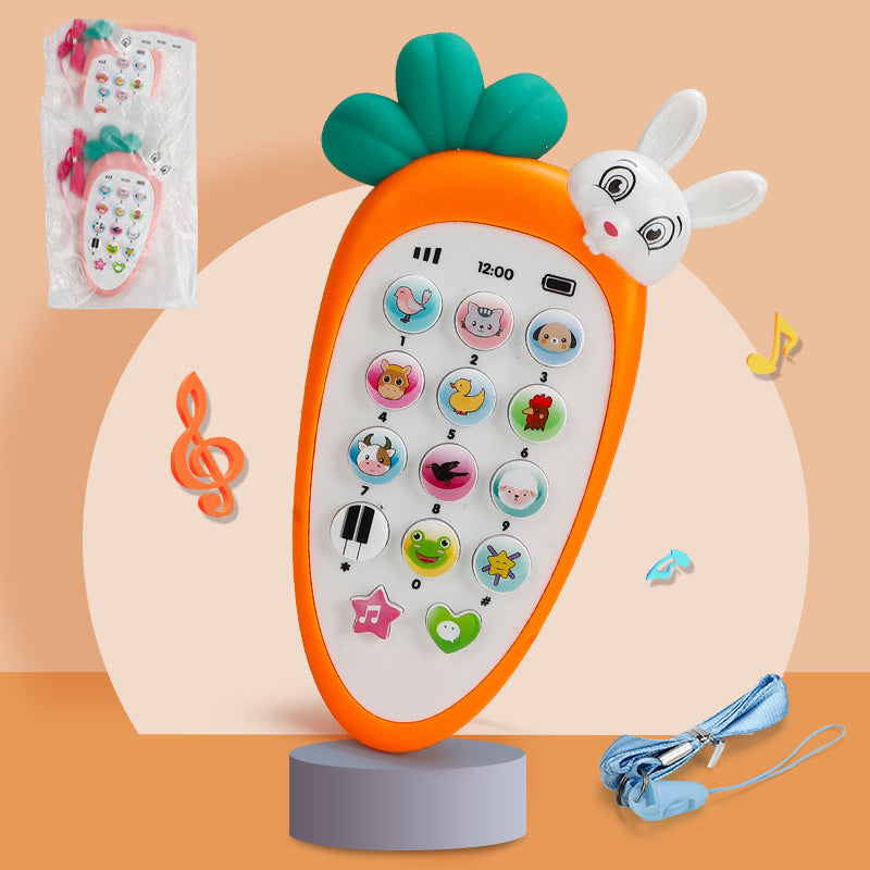 Interactive Baby Electronic Mini Phone Toy: Music, Learning & Simulation Fun