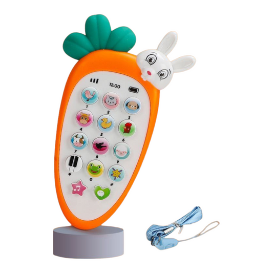 Interactive Baby Electronic Mini Phone Toy: Music, Learning & Simulation Fun