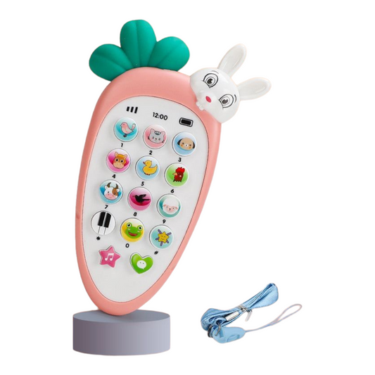 Interactive Baby Electronic Mini Phone Toy: Music, Learning & Simulation Fun