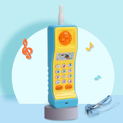 Interactive Baby Electronic Mini Phone Toy: Music, Learning & Simulation Fun