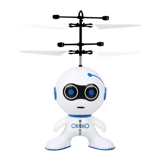Rechargeable Electric Flying Robot Drone – Infrared Sensing, Mini Luminous Toy