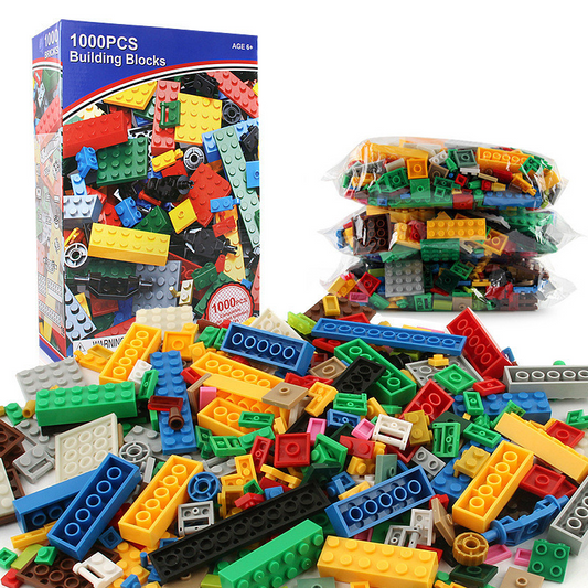 1000-Piece Small Granular Building Blocks: Creative Fun for All Ages