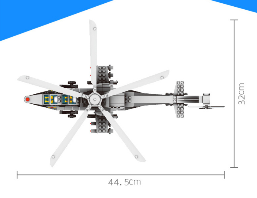 Fighter Jet Building Blocks – J-15, WZ-10, J-20, F-15 Airplane & Helicopter Aircrafts Model Kit
