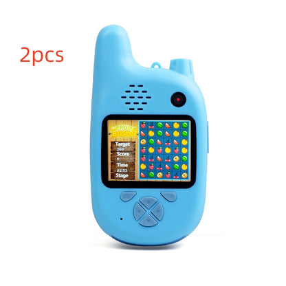 2-in-1 Mini Walkie-Talkie With Camera – HD Communication Toy for Kids