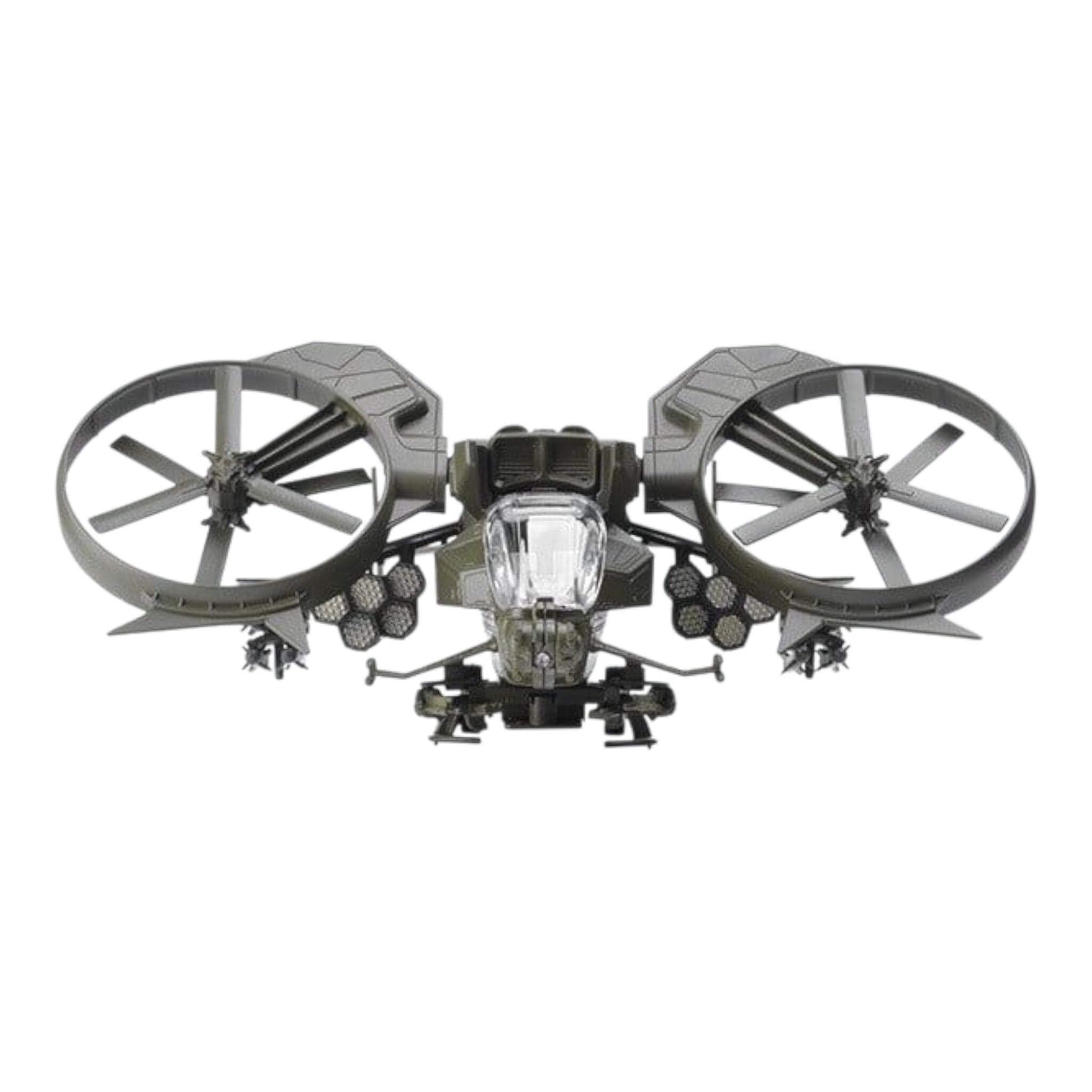 Die cast alloy  helicopter on a white background - Greater Toys Store