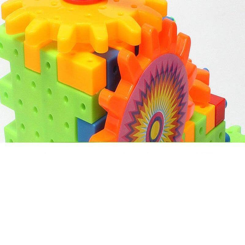 Colorful toy gear set with a white background-Greater Toys Store