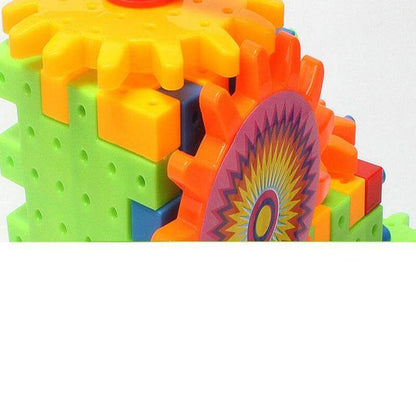 Colorful toy gear set with a white background-Greater Toys Store