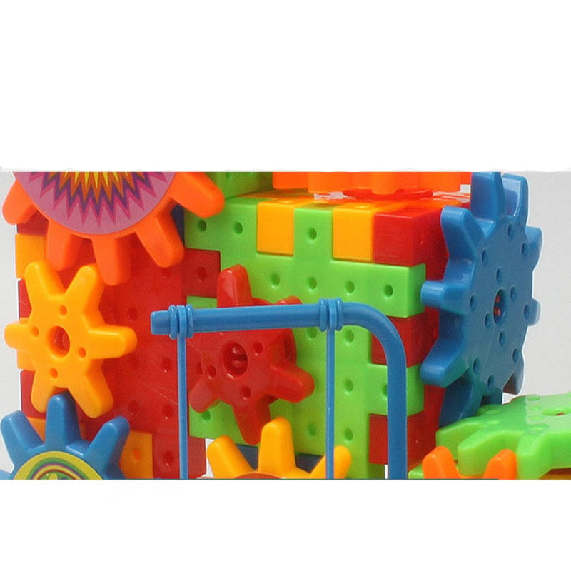 Electric Gears STEM Building Set 3D Brick Blocks Toy for Kids Learning Greater Toys Store