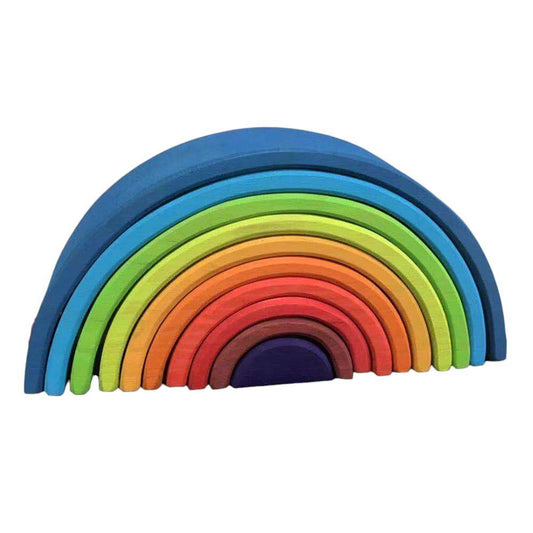 Rainbow arch bridge puzzle & building blocks –  Greater Toys Store
